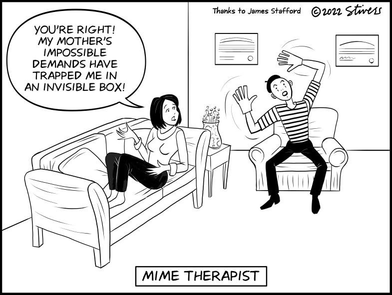 Mime therapist